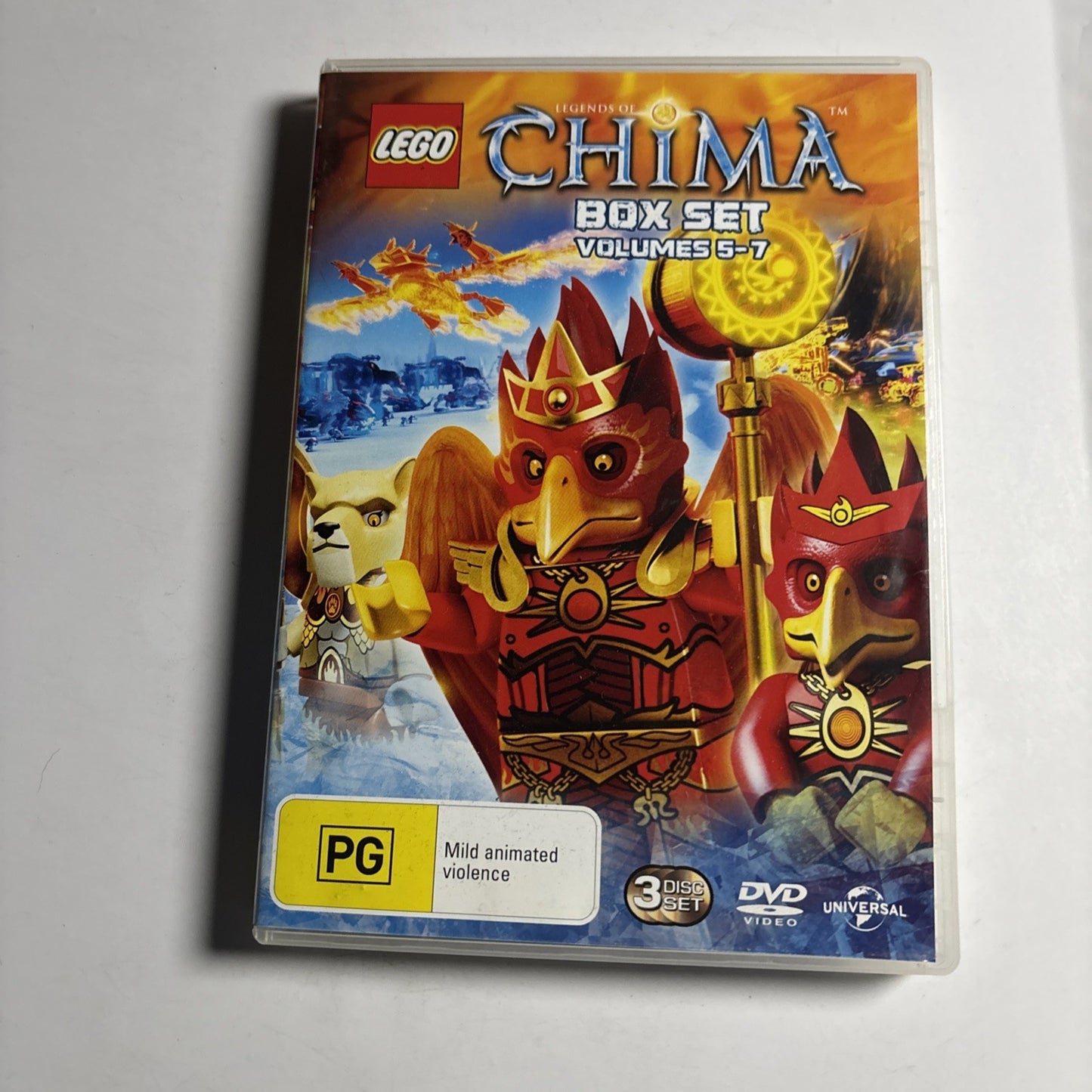Lego - Legends of Chima : Season 2 : Vol 5-7 (DVD, 2013) Region 4 &2