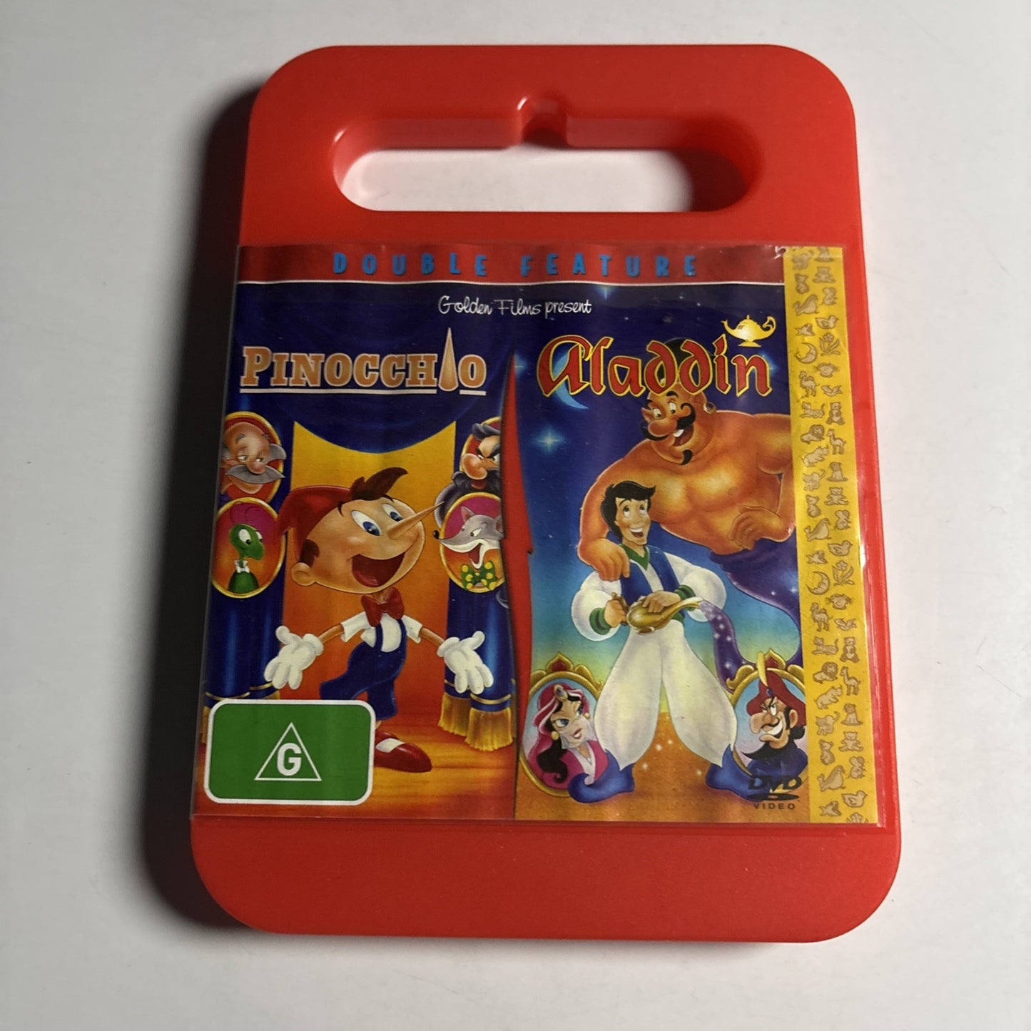Pinocchio / Aladdin (DVD) Golden Films - Region All