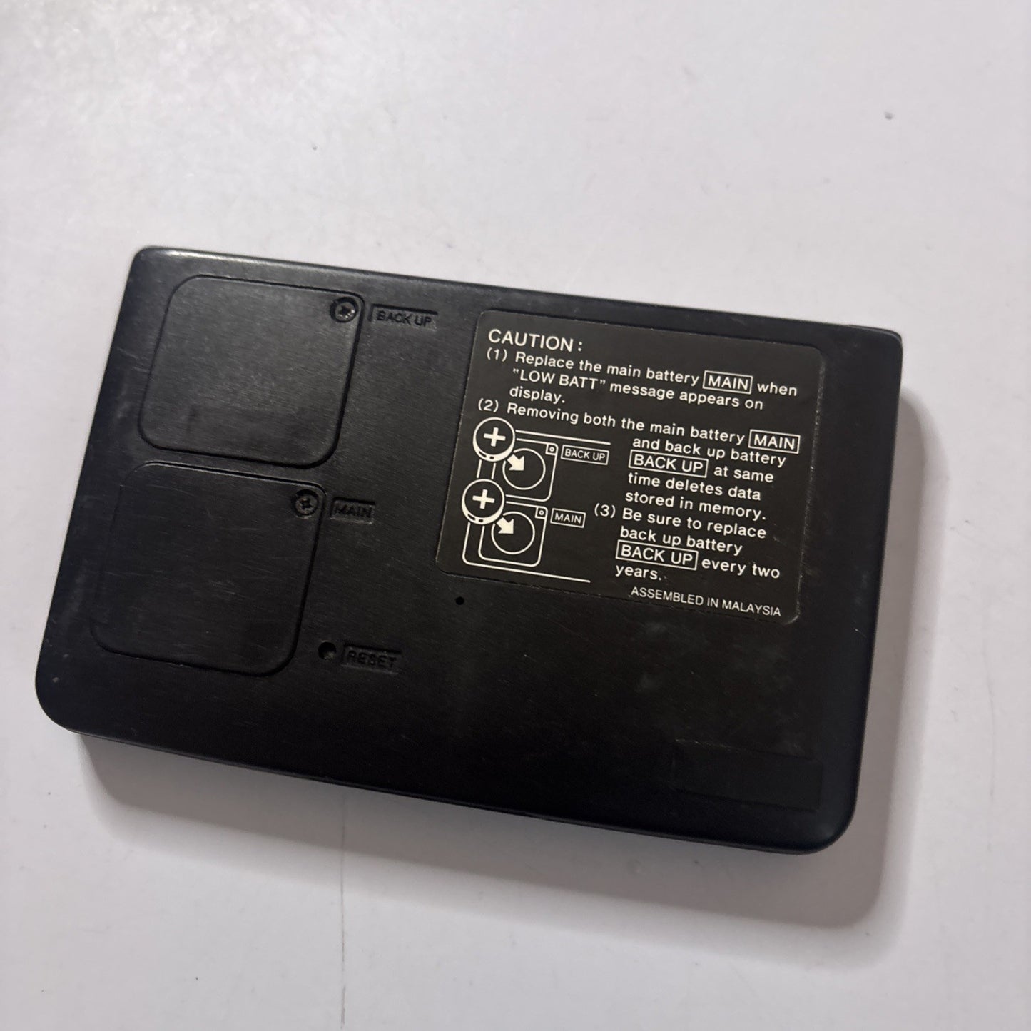 Casio 3-Line Display Data Bank 500 DC-7500 *Display Not Working Properly*