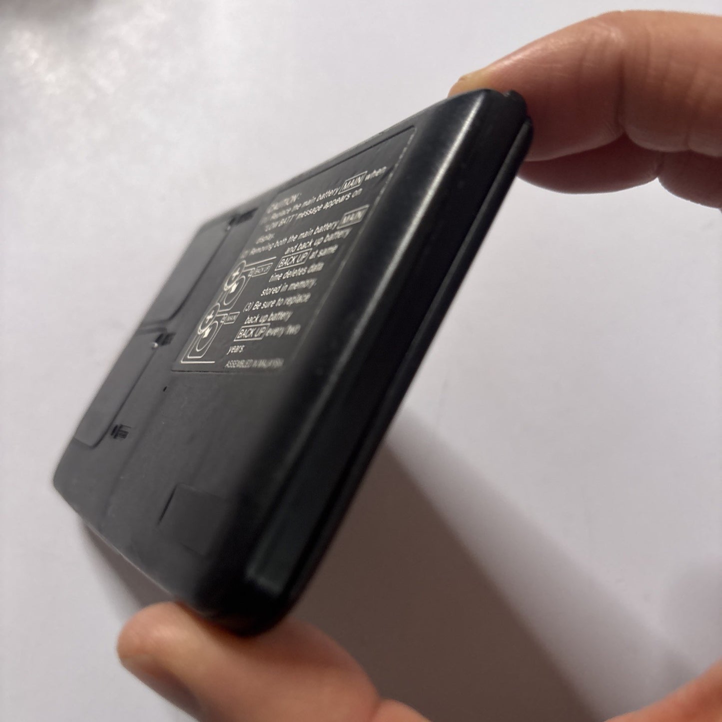 Casio 3-Line Display Data Bank 500 DC-7500 *Display Not Working Properly*