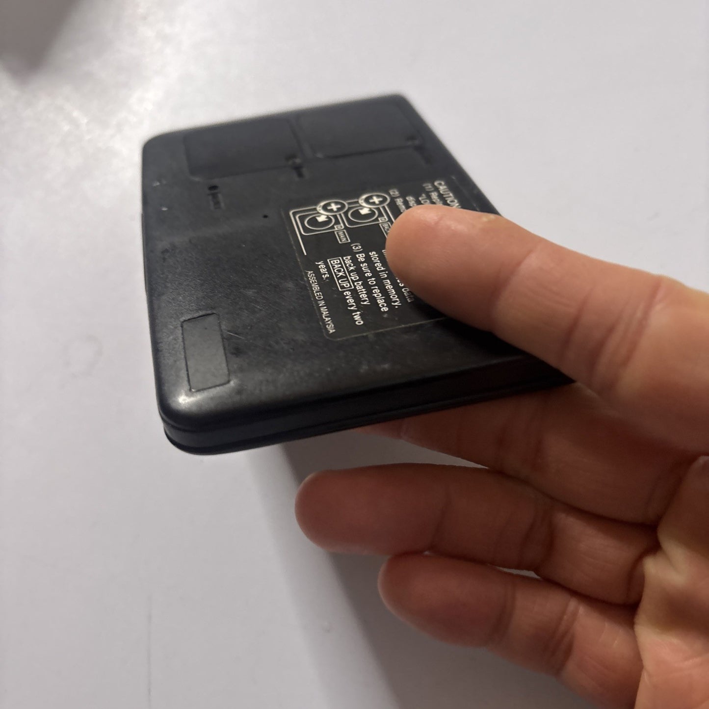 Casio 3-Line Display Data Bank 500 DC-7500 *Display Not Working Properly*