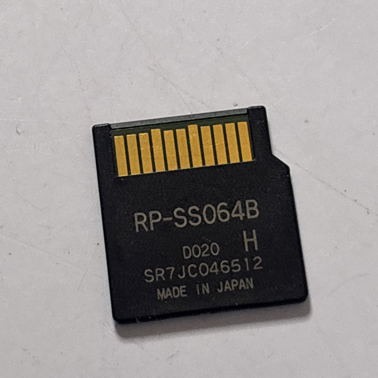 Nokia MiniSD 64mb Memory Card RP-SS064B