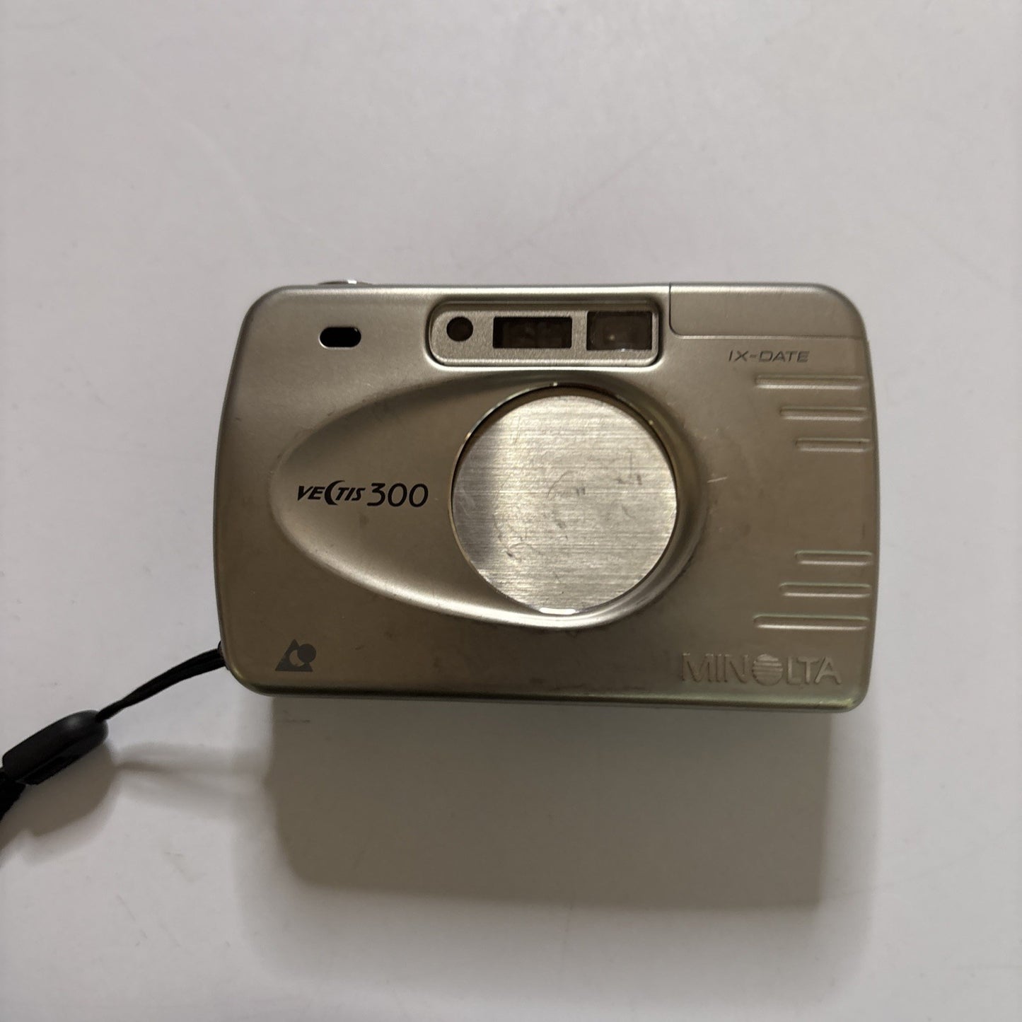 Minolta Vectis 300 IX-Date APS Film Camera *For Parts - Untested*