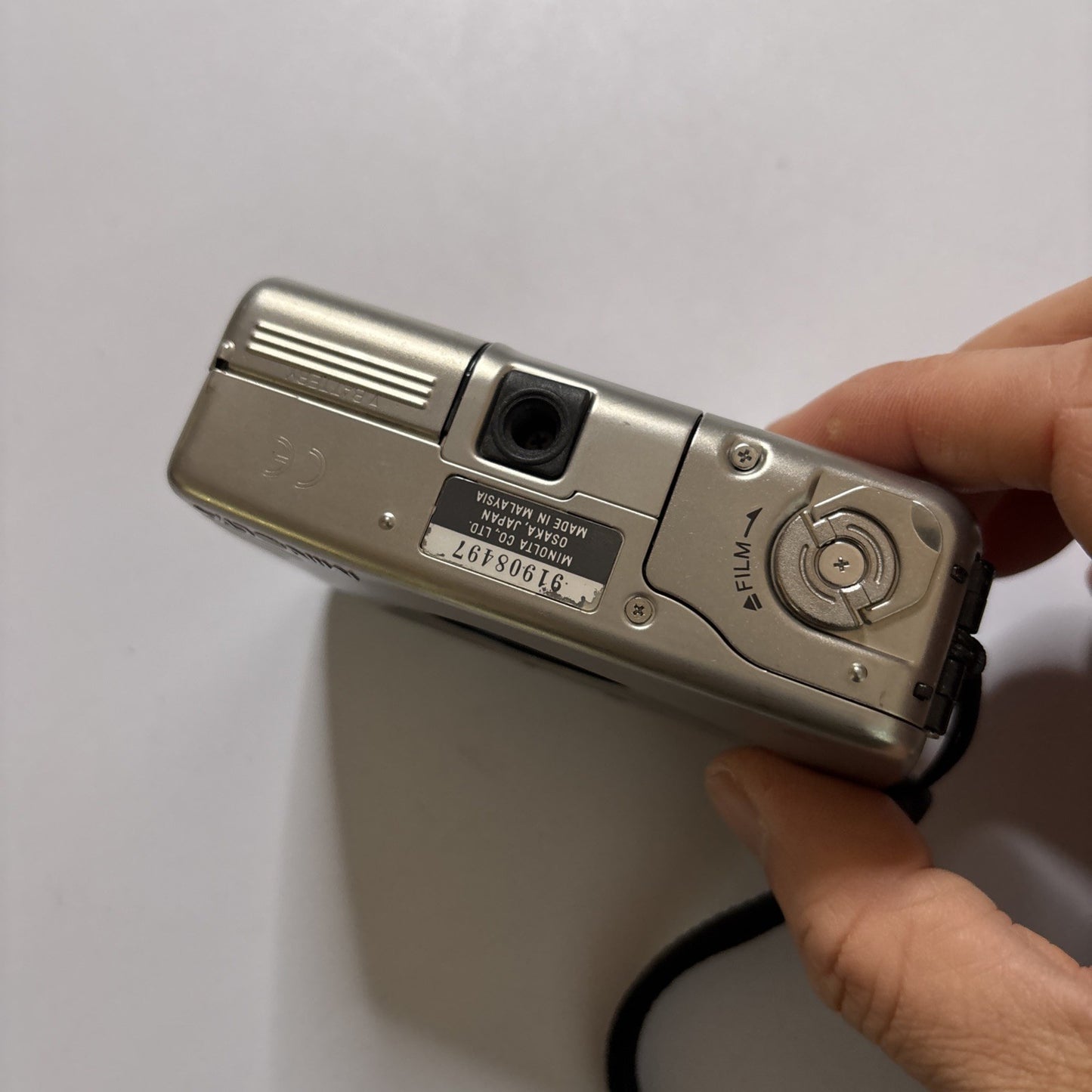 Minolta Vectis 300 IX-Date APS Film Camera *For Parts - Untested*