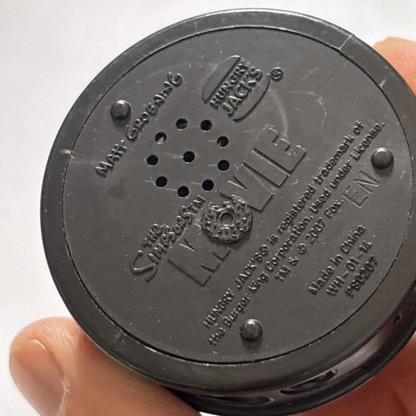 Homer Simpson Hungry Jack's Promo 2007 Talking