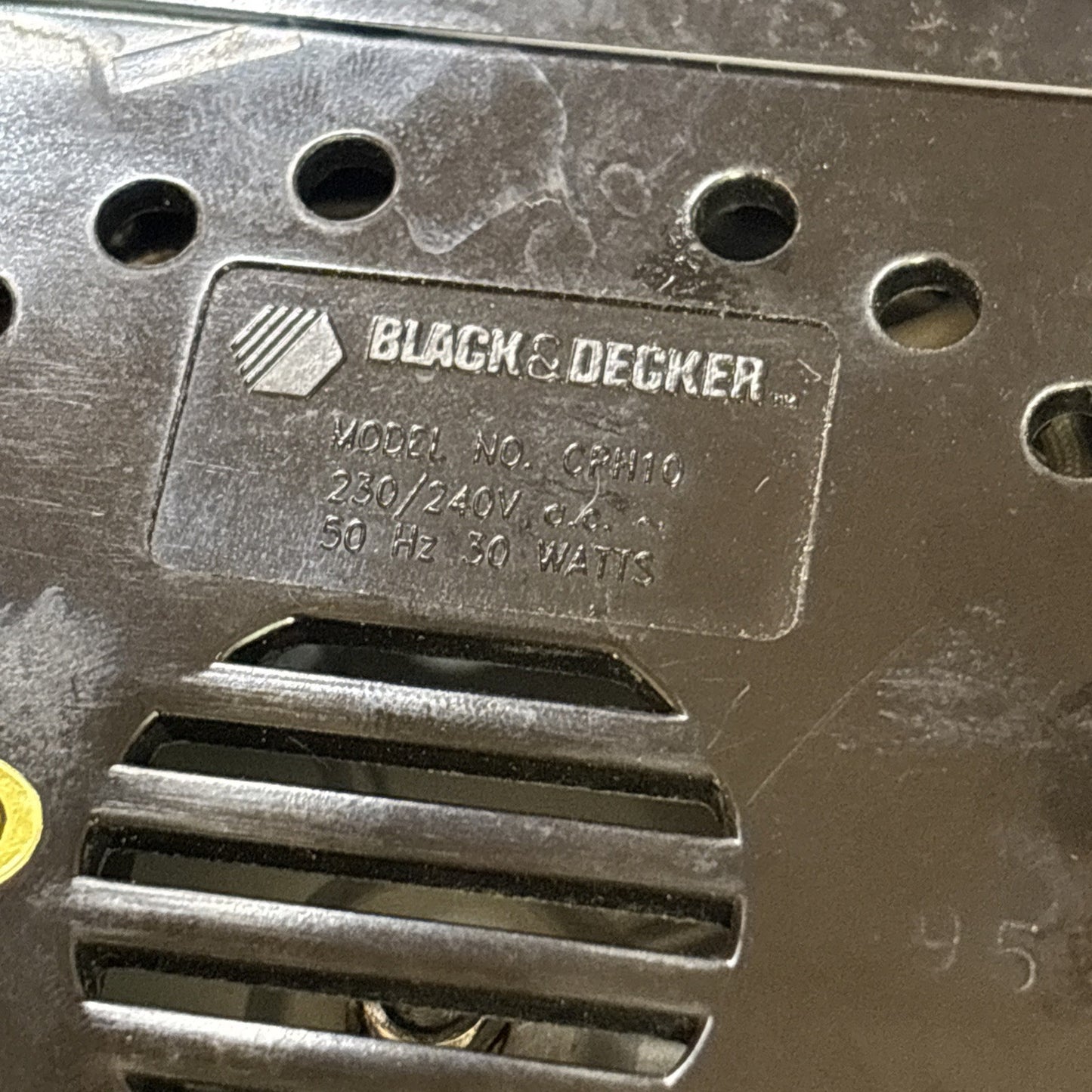 Black & Decker Mug Warmer Hot Cafe Model CPH10