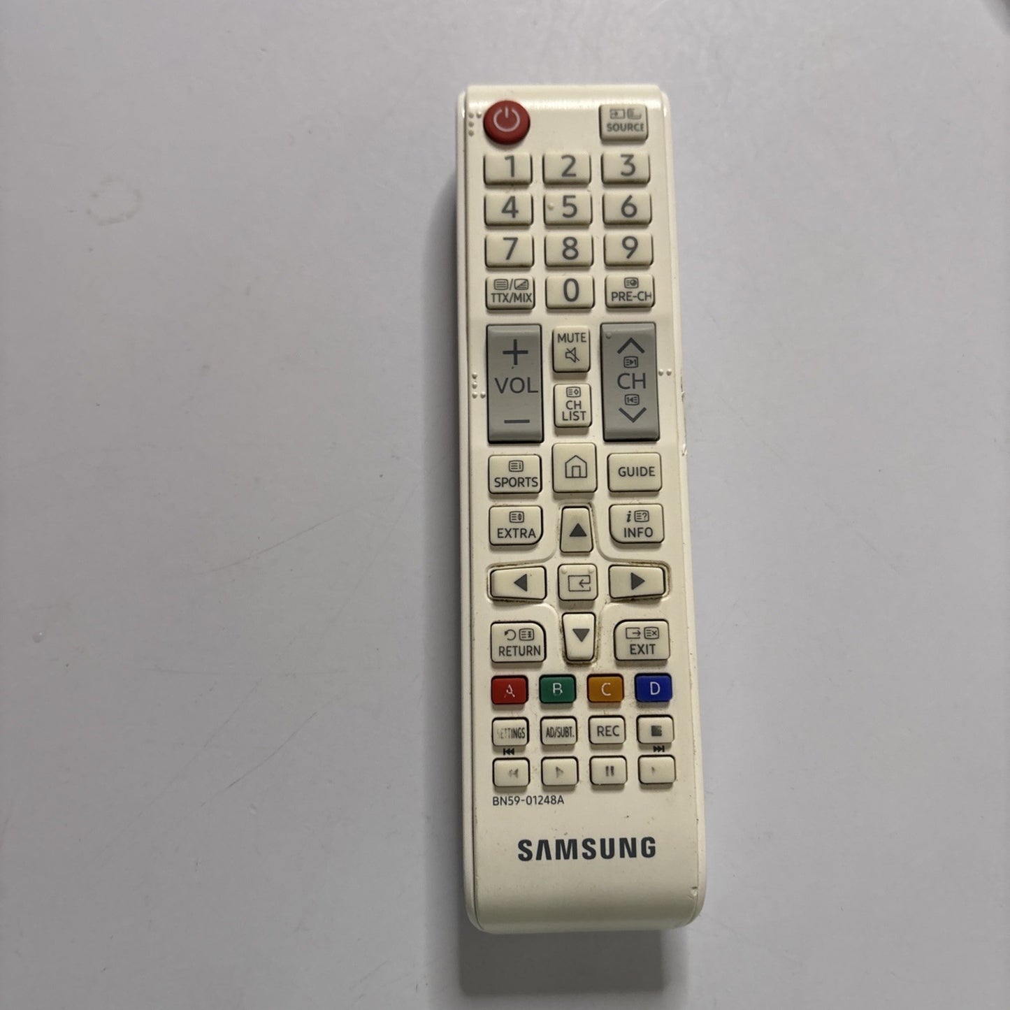 Genuine Samsung BN-01248A Remote Control UA43K5310AW, UA49KU7510W, UA55KU7510W