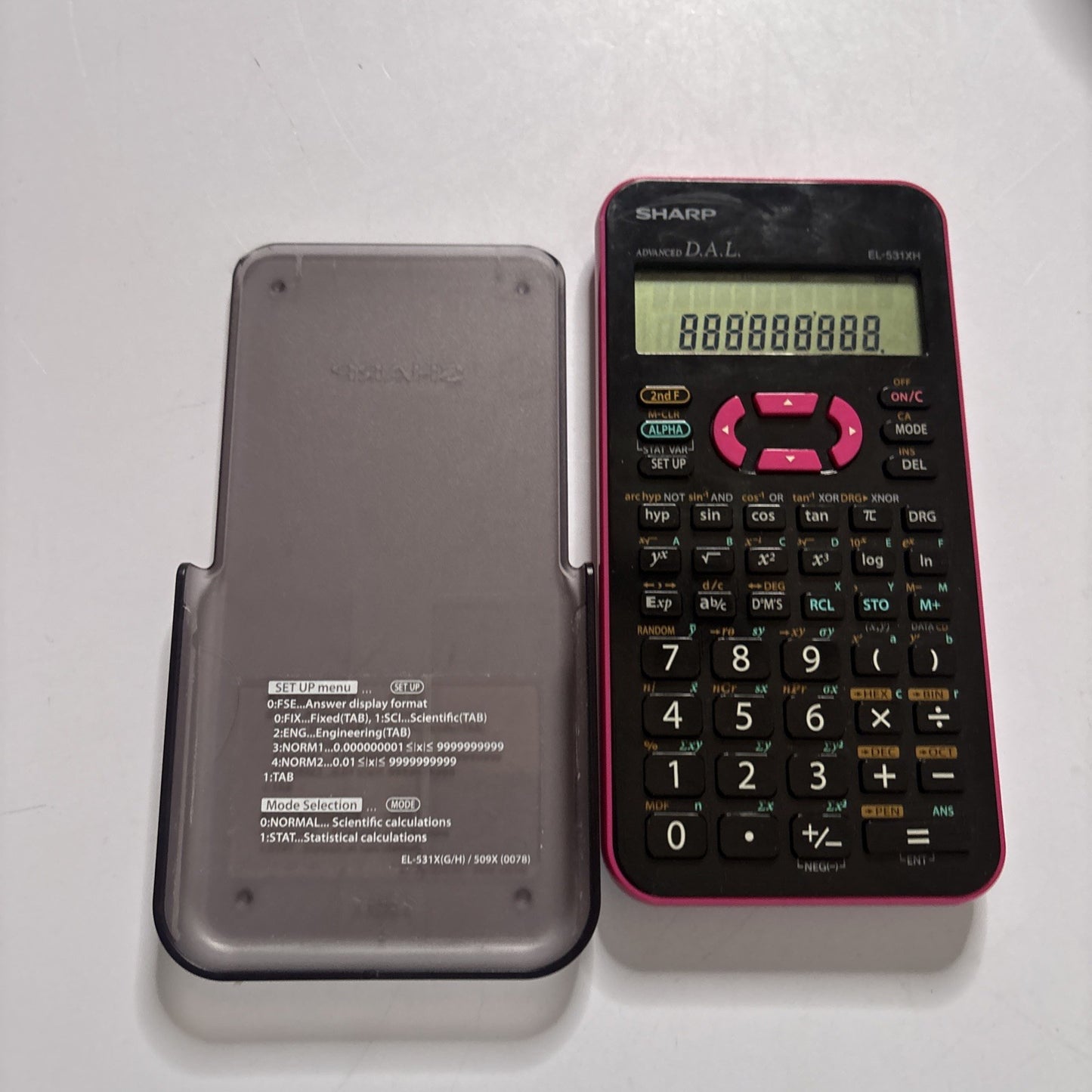 Sharp Advanced D.A.L Scientific Calculator EL-531XH