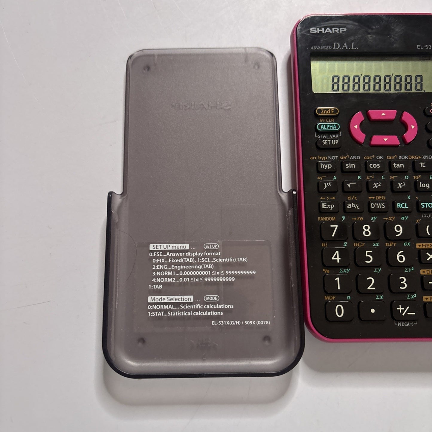 Sharp Advanced D.A.L Scientific Calculator EL-531XH