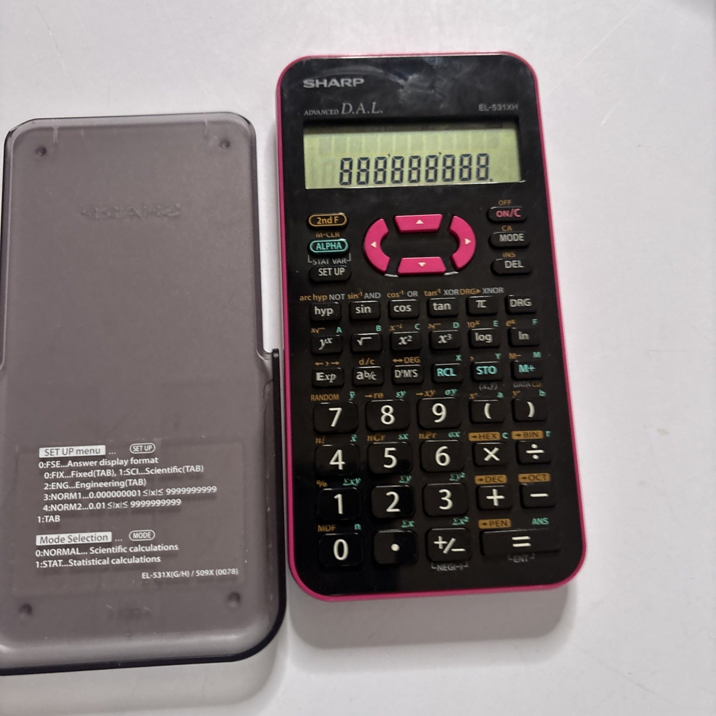 Sharp Advanced D.A.L Scientific Calculator EL-531XH