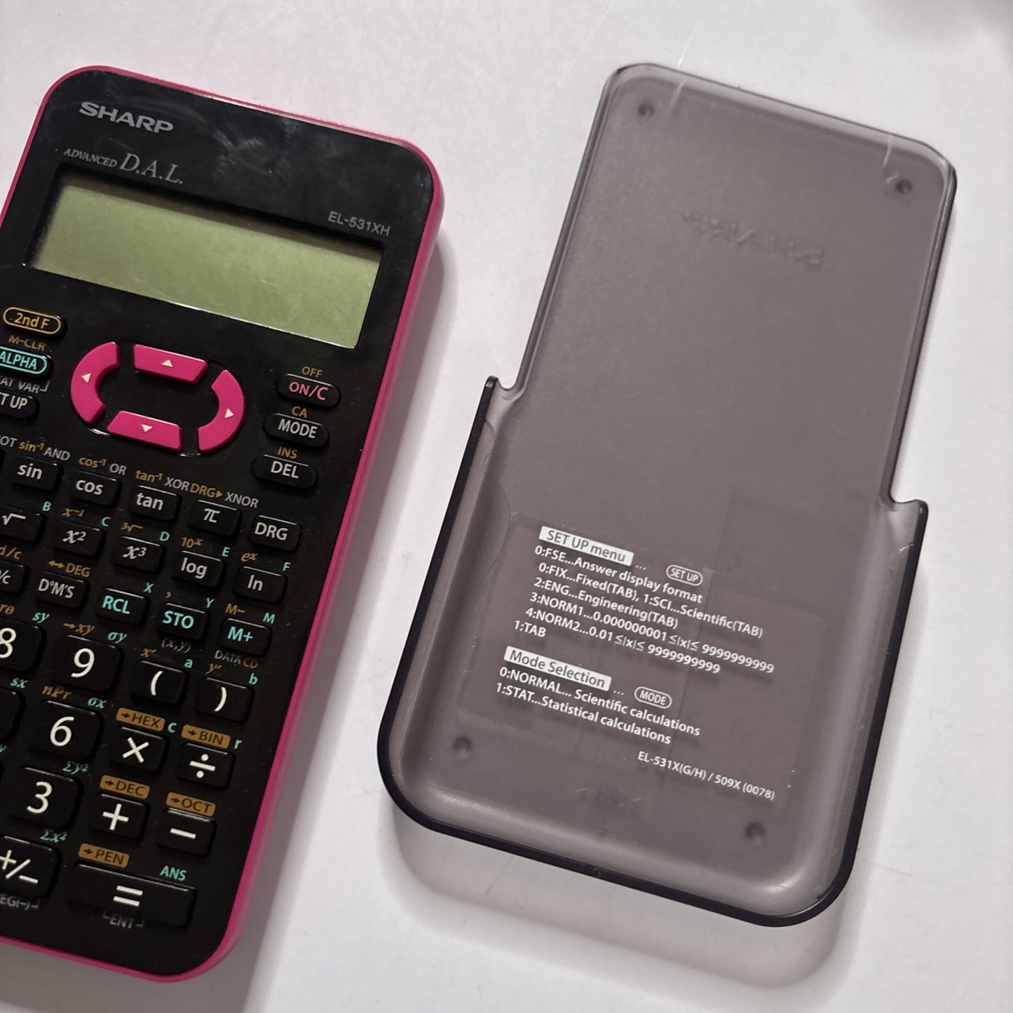 Sharp Advanced D.A.L Scientific Calculator EL-531XH