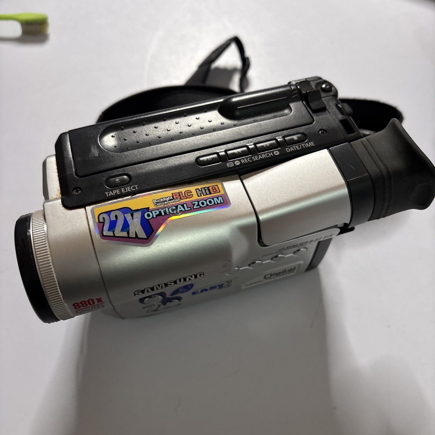 Samsung VP-W80 8mm Camcorder Hi8 *For Parts or Repair - Untested* PAL