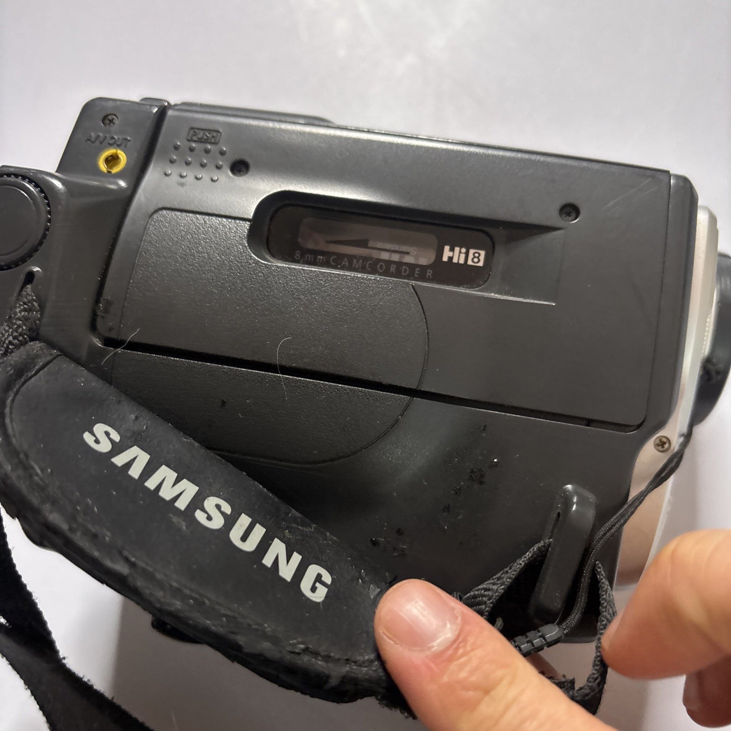 Samsung VP-W80 8mm Camcorder Hi8 *For Parts or Repair - Untested* PAL