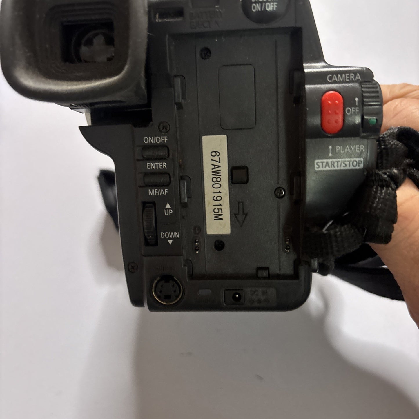 Samsung VP-W80 8mm Camcorder Hi8 *For Parts or Repair - Untested* PAL