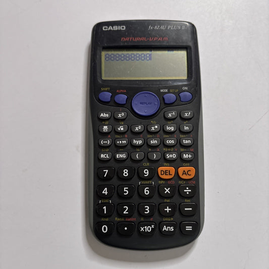 Casio FX82AU PLUS II Scientific Calculator *No Lid*