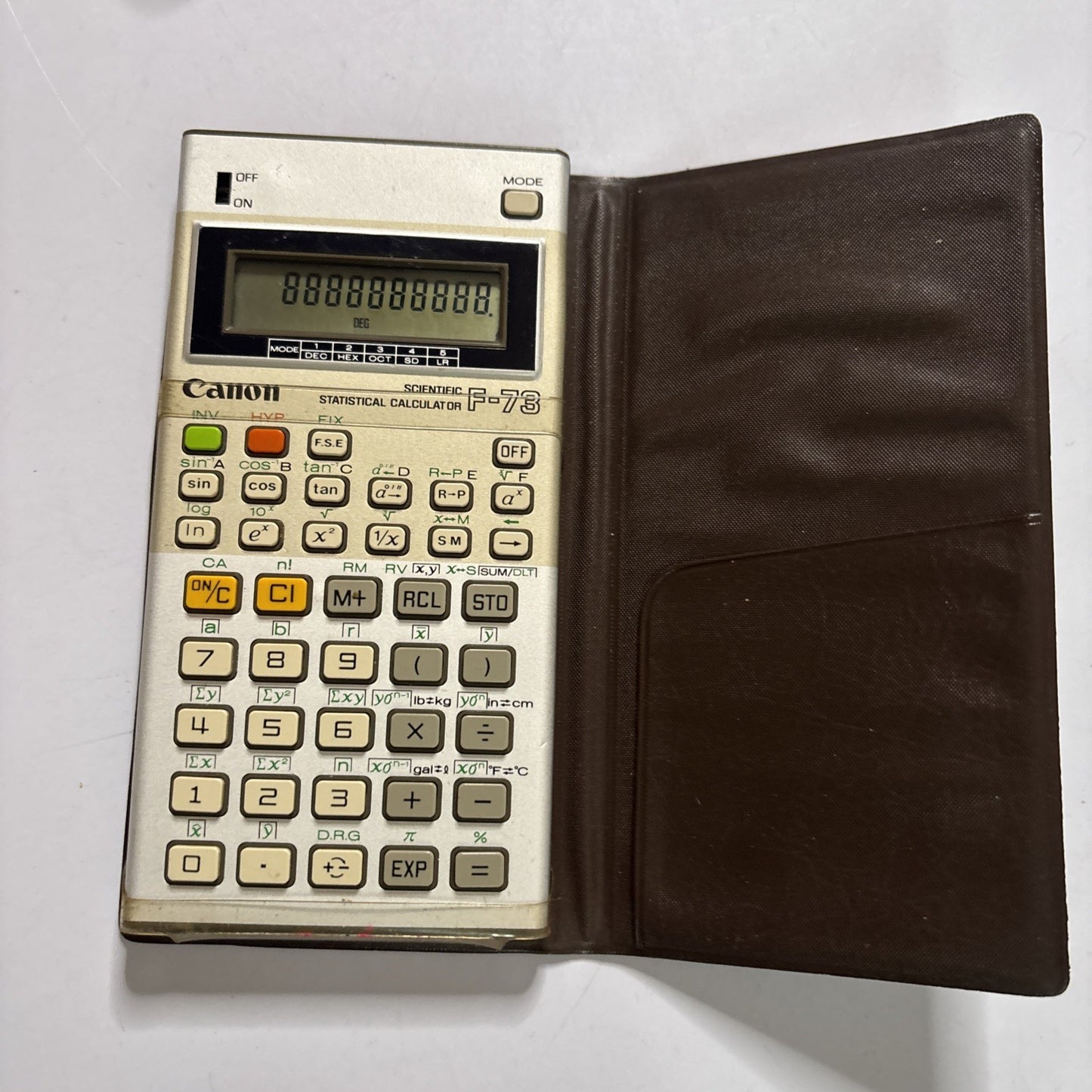 Canon F-73 Scientific Statistical Calculator
