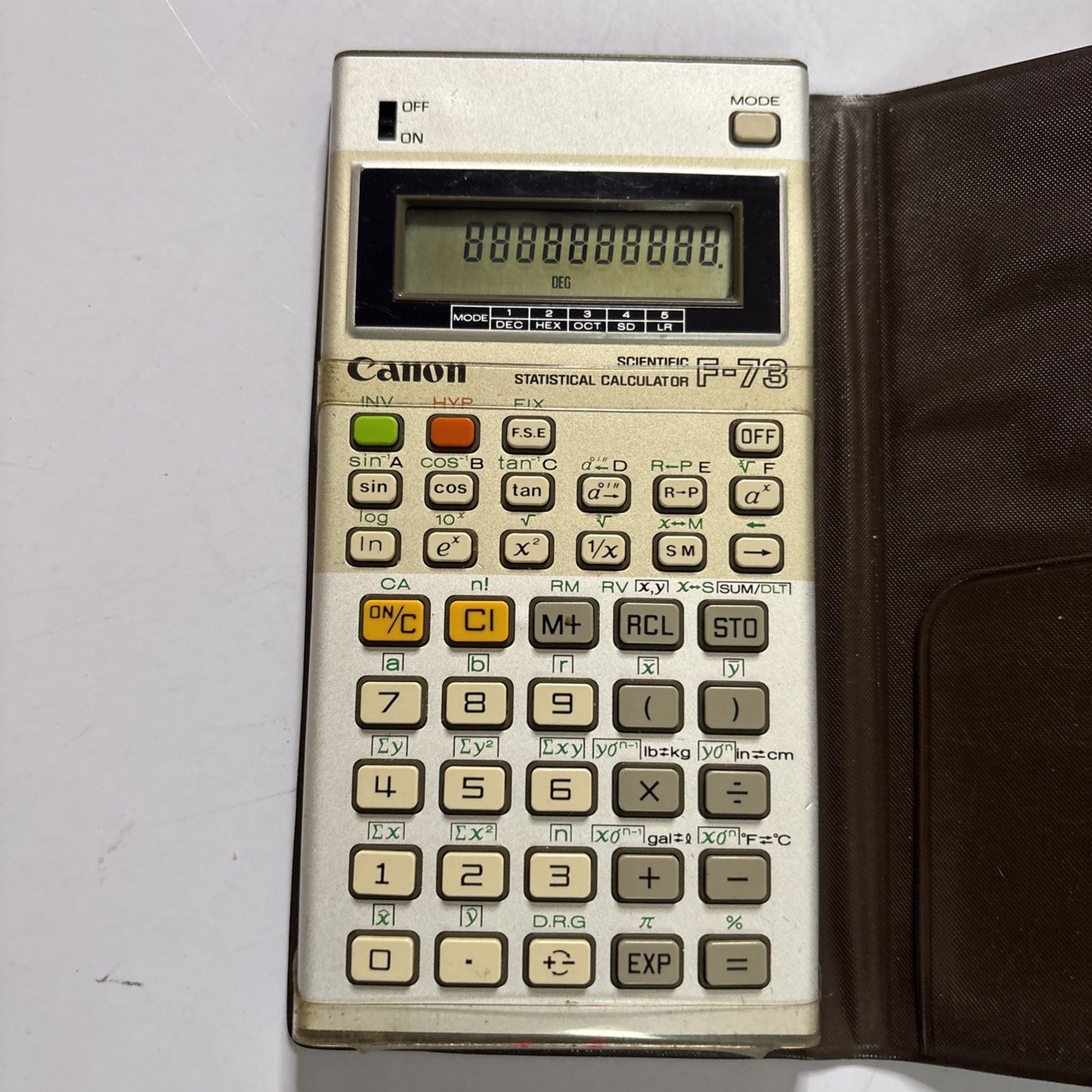 Canon F-73 Scientific Statistical Calculator