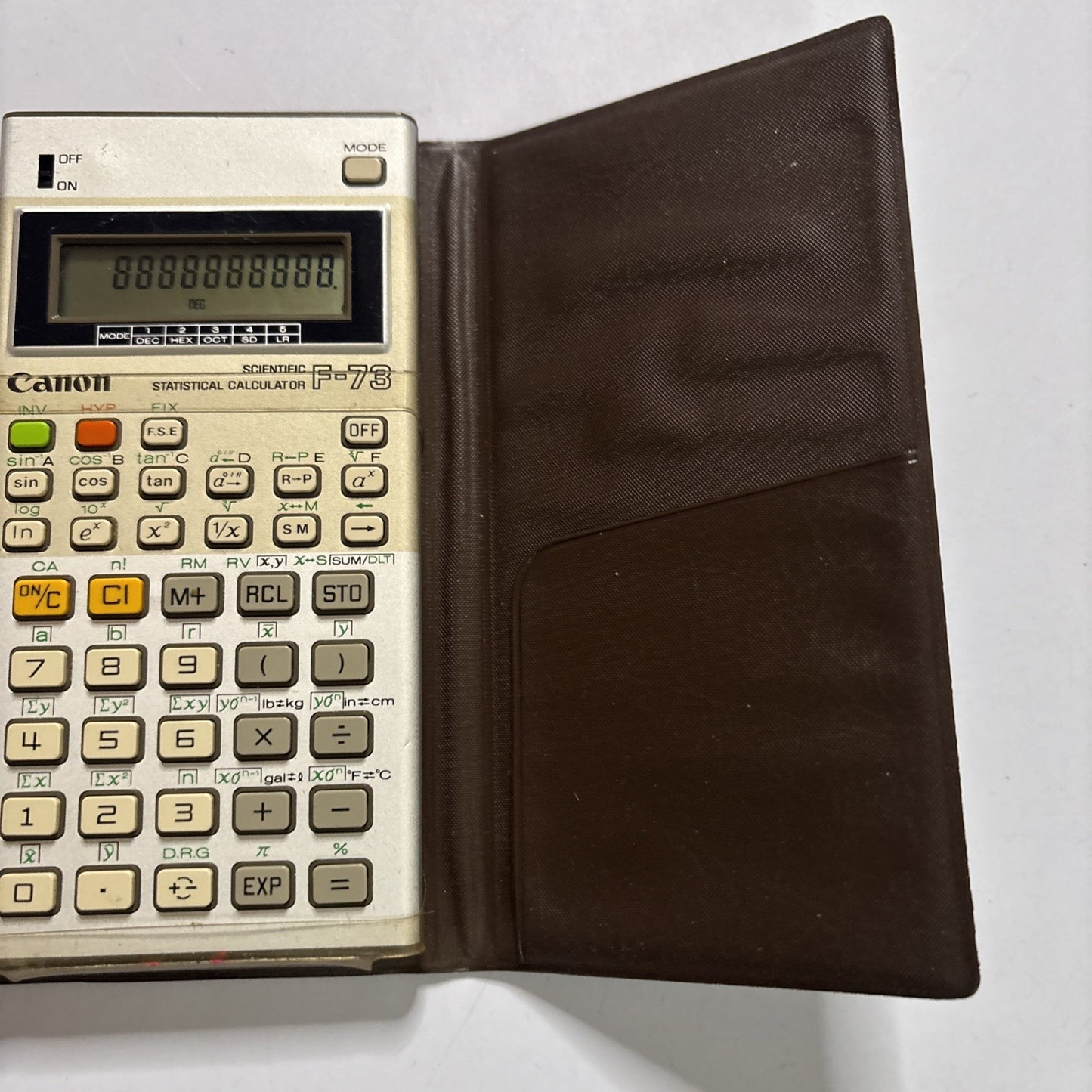 Canon F-73 Scientific Statistical Calculator
