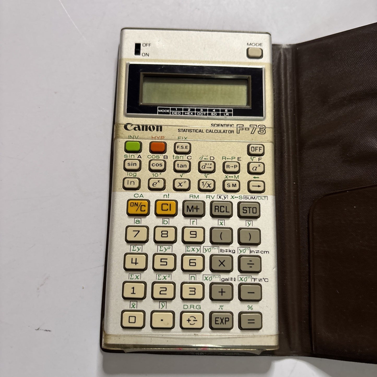 Canon F-73 Scientific Statistical Calculator