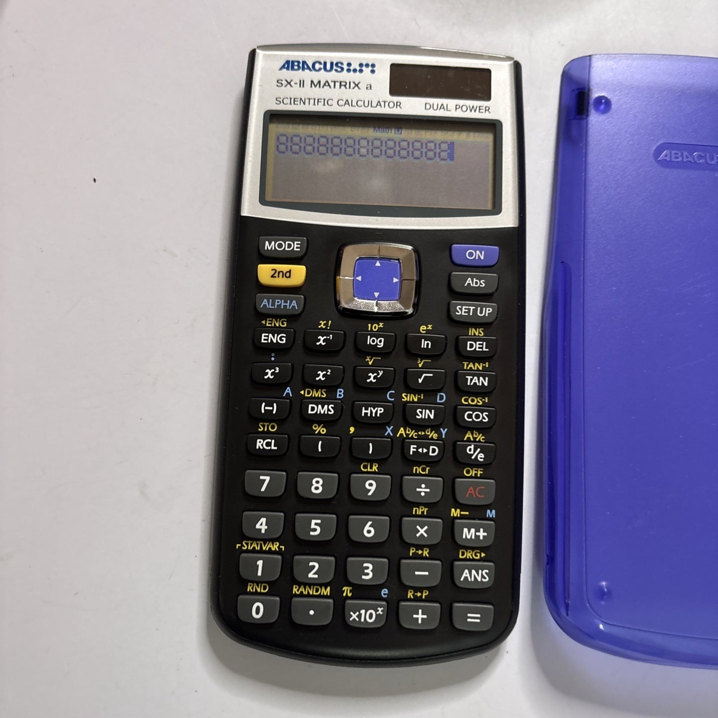 Abacus SX-II Matrix A Scientific Calculator Dual Power Solar