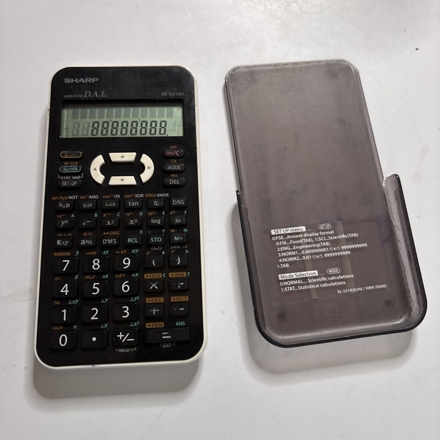 Sharp Advanced D.A.L. Scientific Calculator EL-531XH