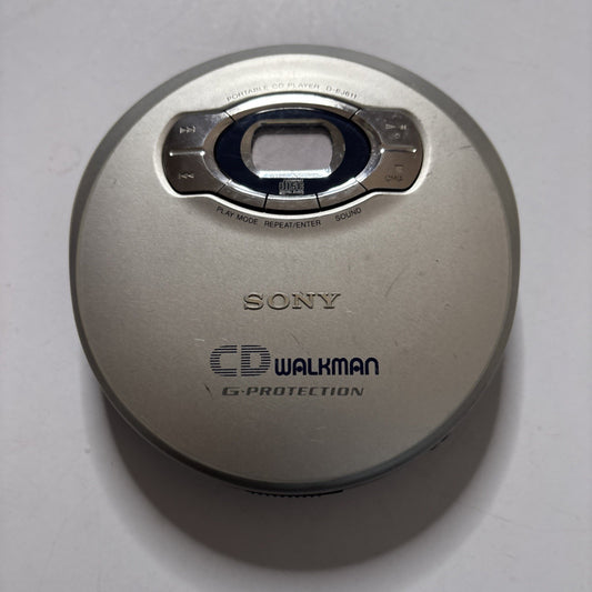 Sony CD Walkman D-EJ611 *For Repairs - Plays But Sound Is Distorted*