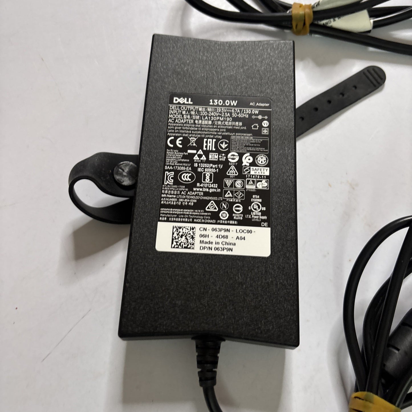 Genuine Dell AC Adapter Charger LA130PM190 for Inspiron/XPS/WD15 130W 19.5v 6.7A