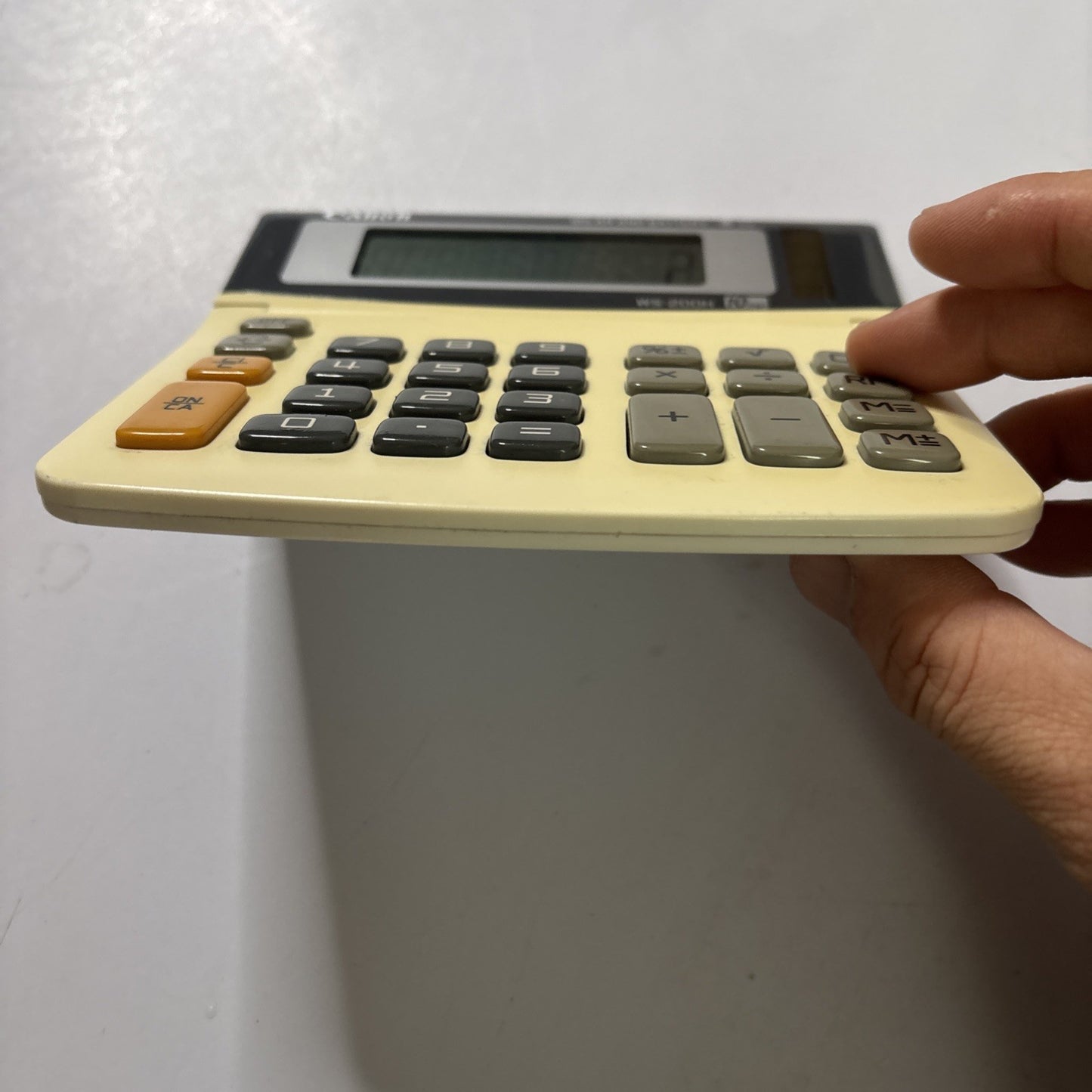 Canon Calculator 10 Digit Solar & Battery Powered WS-200H