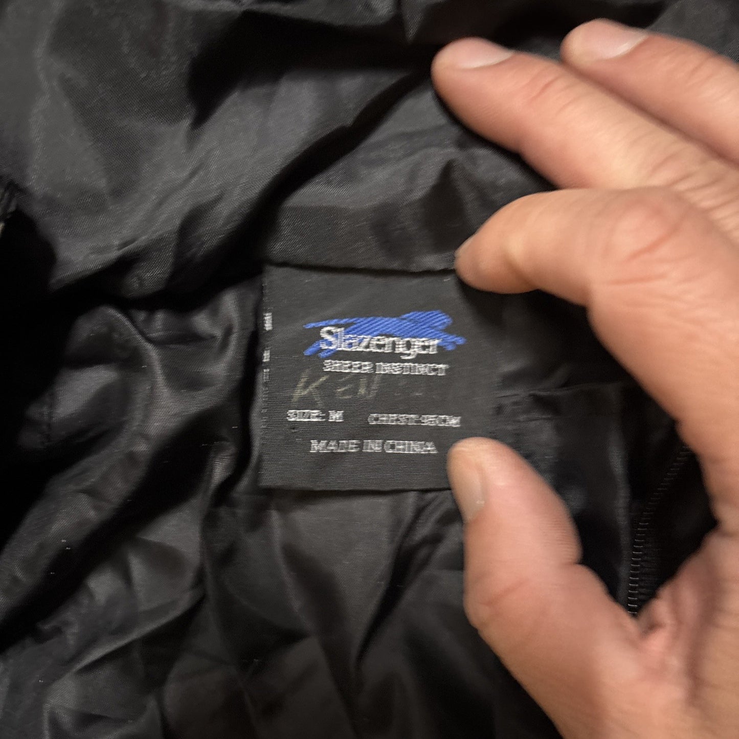 Slazenger Rain Jacket Sheer Instinct M Chest 95cm Black