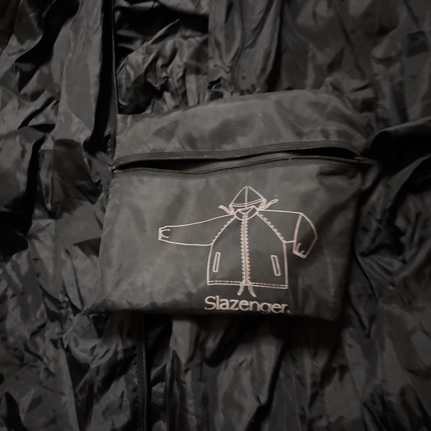 Slazenger Rain Jacket Sheer Instinct M Chest 95cm Black