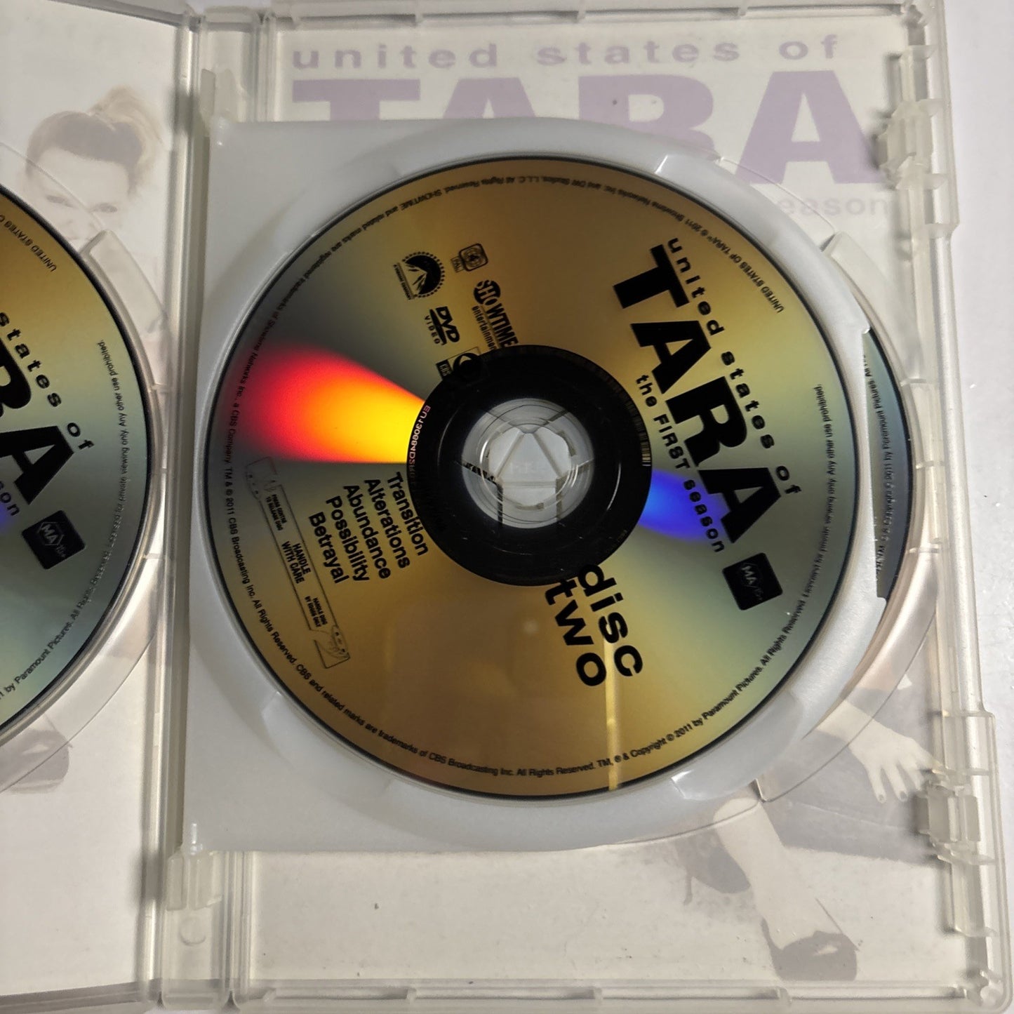 United States of Tara : Season 1 (DVD, 2009) Region 4