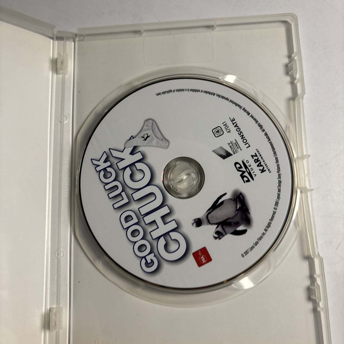 Good Luck Chuck (DVD, 2007) Dane Cook, Jessica Alba Region 4