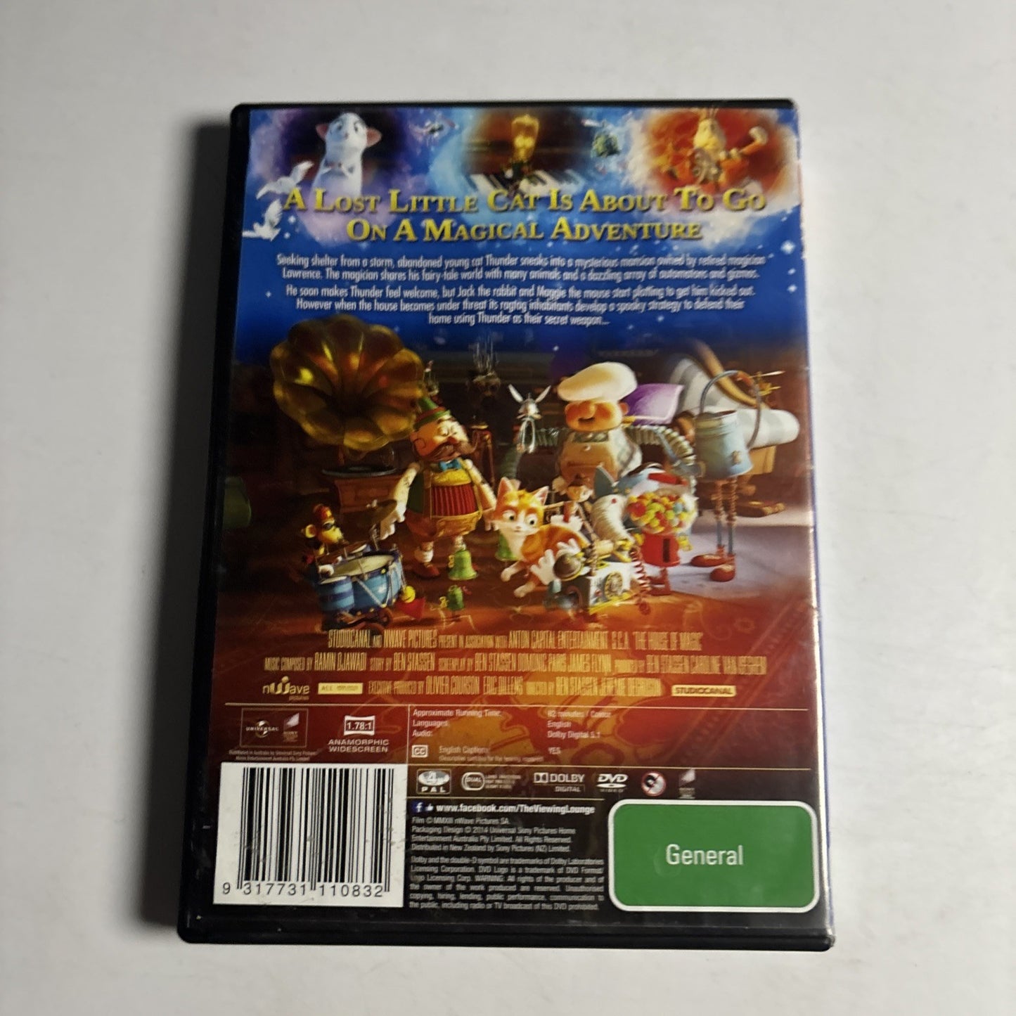 The House of Magic (DVD, 2013) Region 4