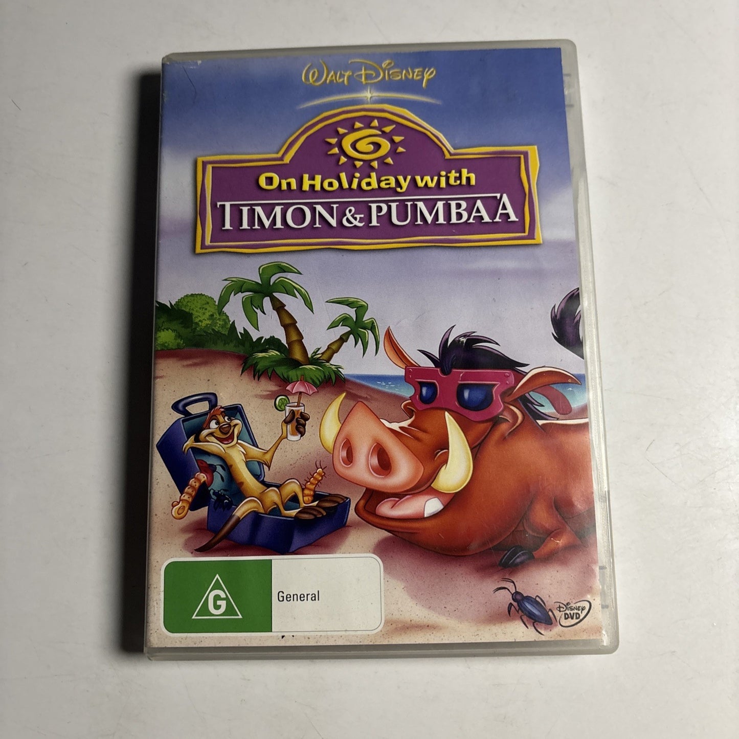 On Holiday with Timon & Pumbaa (DVD, 2012) Disney Region 4