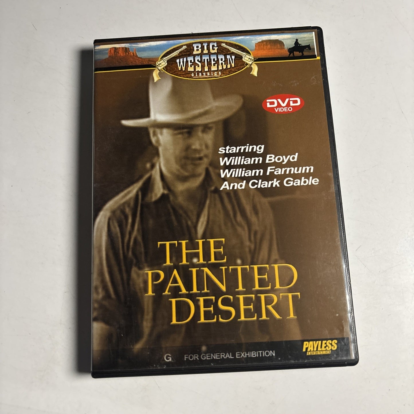 The Painted Desert (DVD, 1931) Clark Gable, William Boyd All Regions