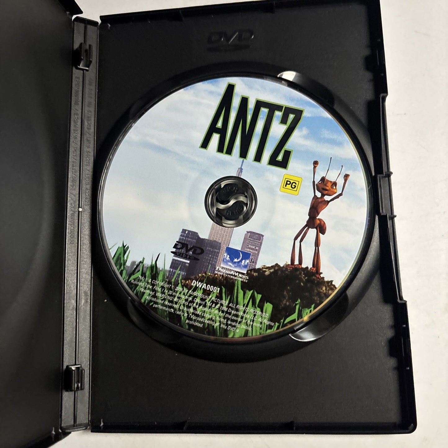 Antz (DVD, 1998) oody Allen, Christopher Walken, Gene Hackman, Dan Aykr Region 4