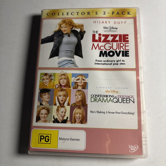 Lizzie McGuire / Confessions of a Teenage Drama Queen (DVD, 2008) Region 4