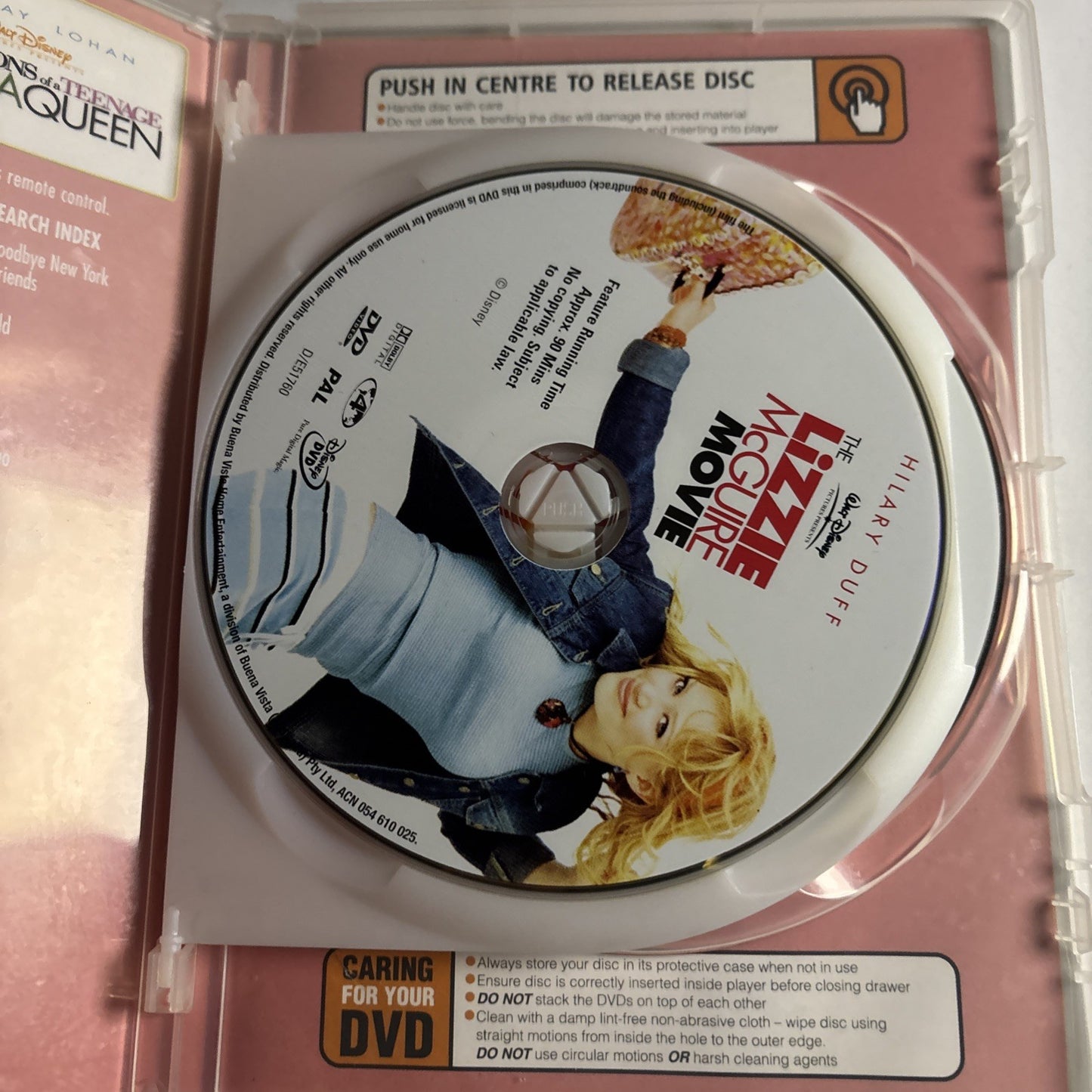 Lizzie McGuire / Confessions of a Teenage Drama Queen (DVD, 2008) Region 4