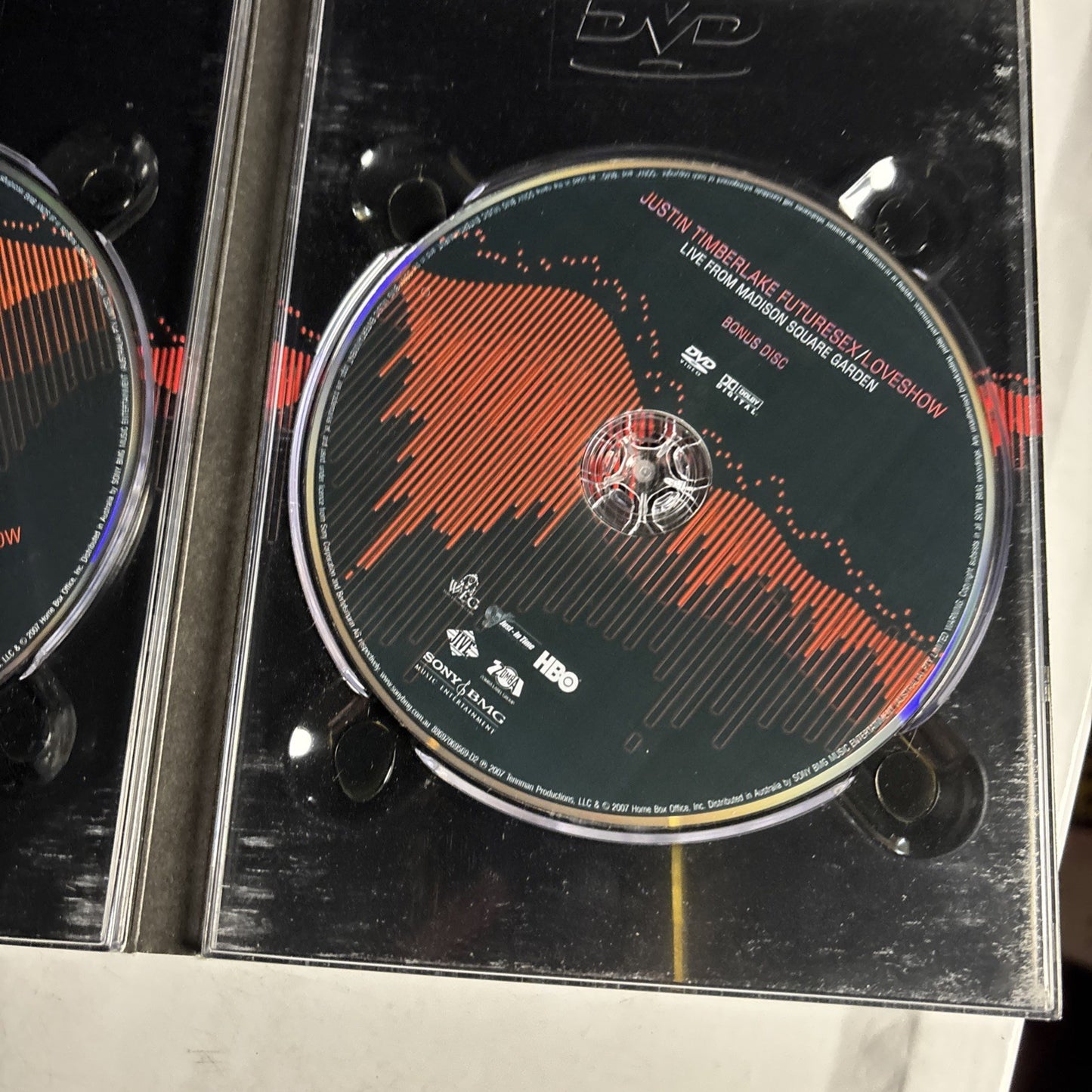 Justin Timberlake - Futuresex/Loveshow - Live at Madison Square Garden DVD 2007