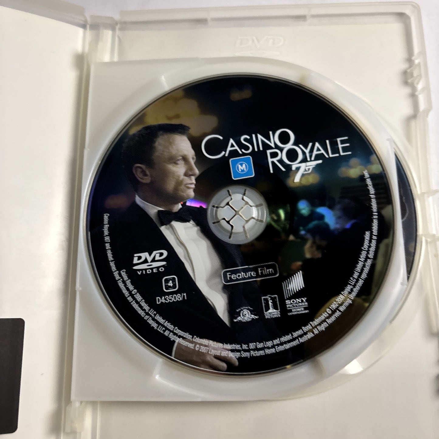 Casino Royale (DVD, 2006) Daniel Craig Region 4