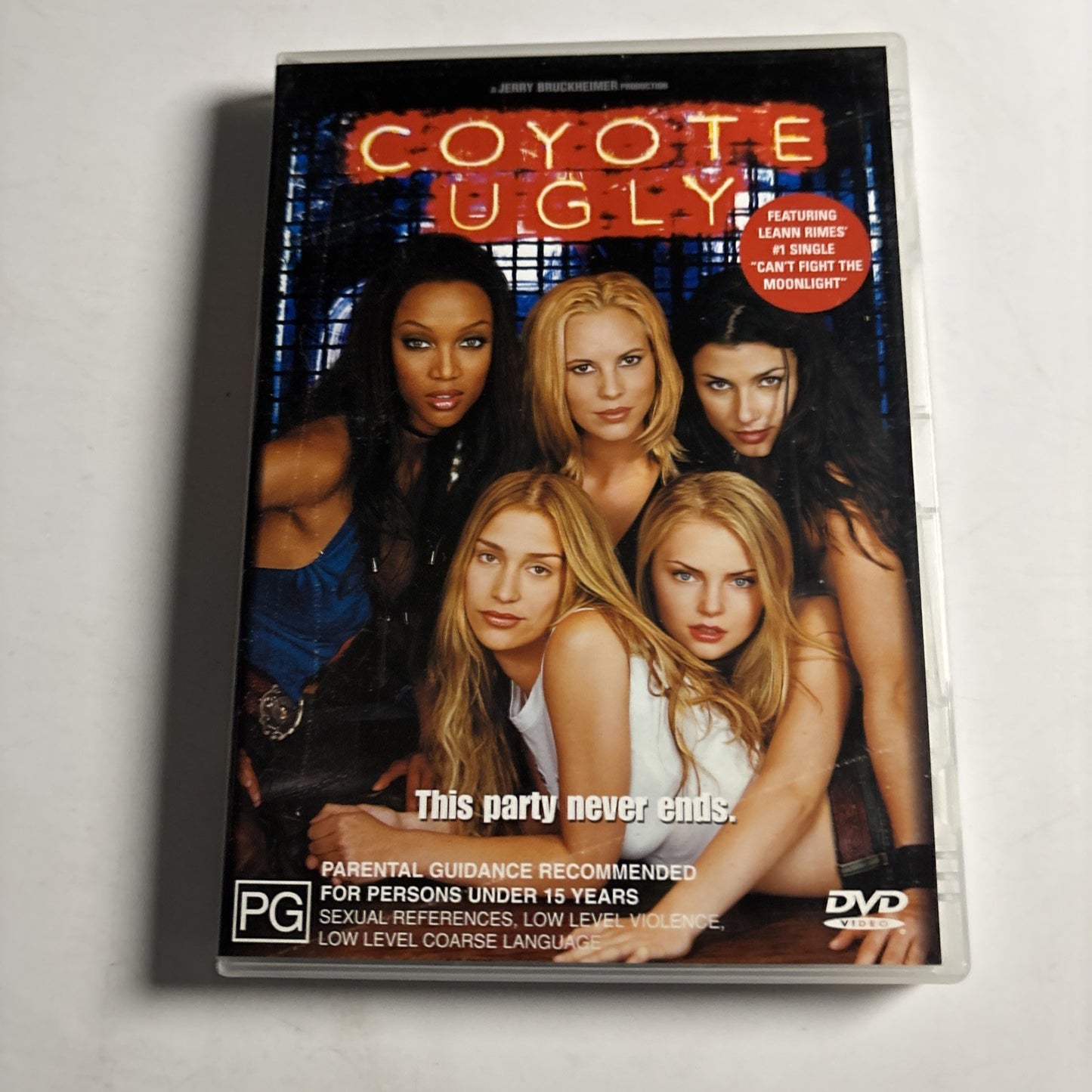 Coyote Ugly (DVD, 2000) Tyra Banks, Maria Bello, Piper Perabo, Region 4