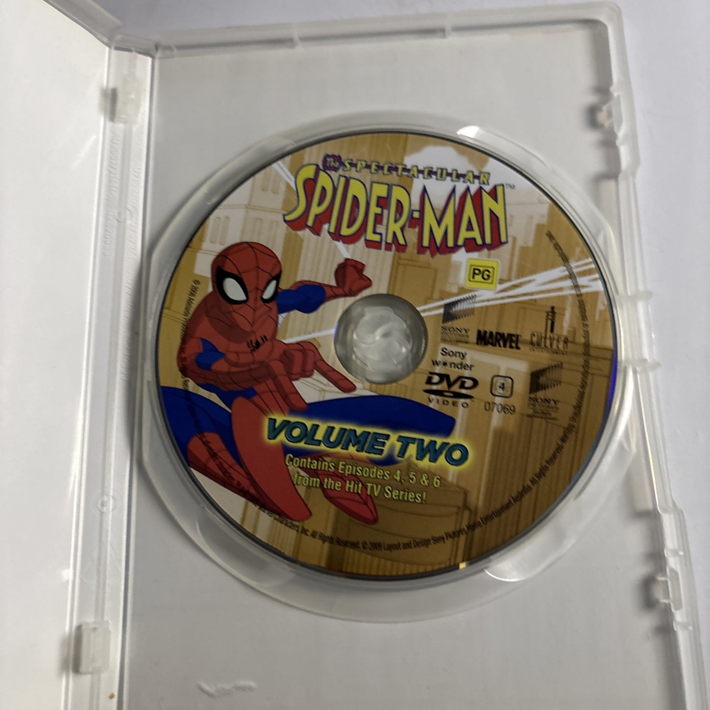 The Spectacular Spiderman : Volume 2 (DVD, 2008) Region 4