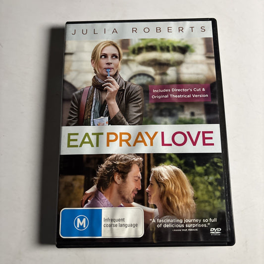 Eat Pray Love (DVD, 2010) Julie Roberts Region 4