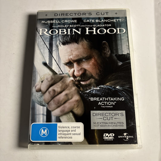 Robin Hood (DVD, 2010) Russell Crowe Region 4