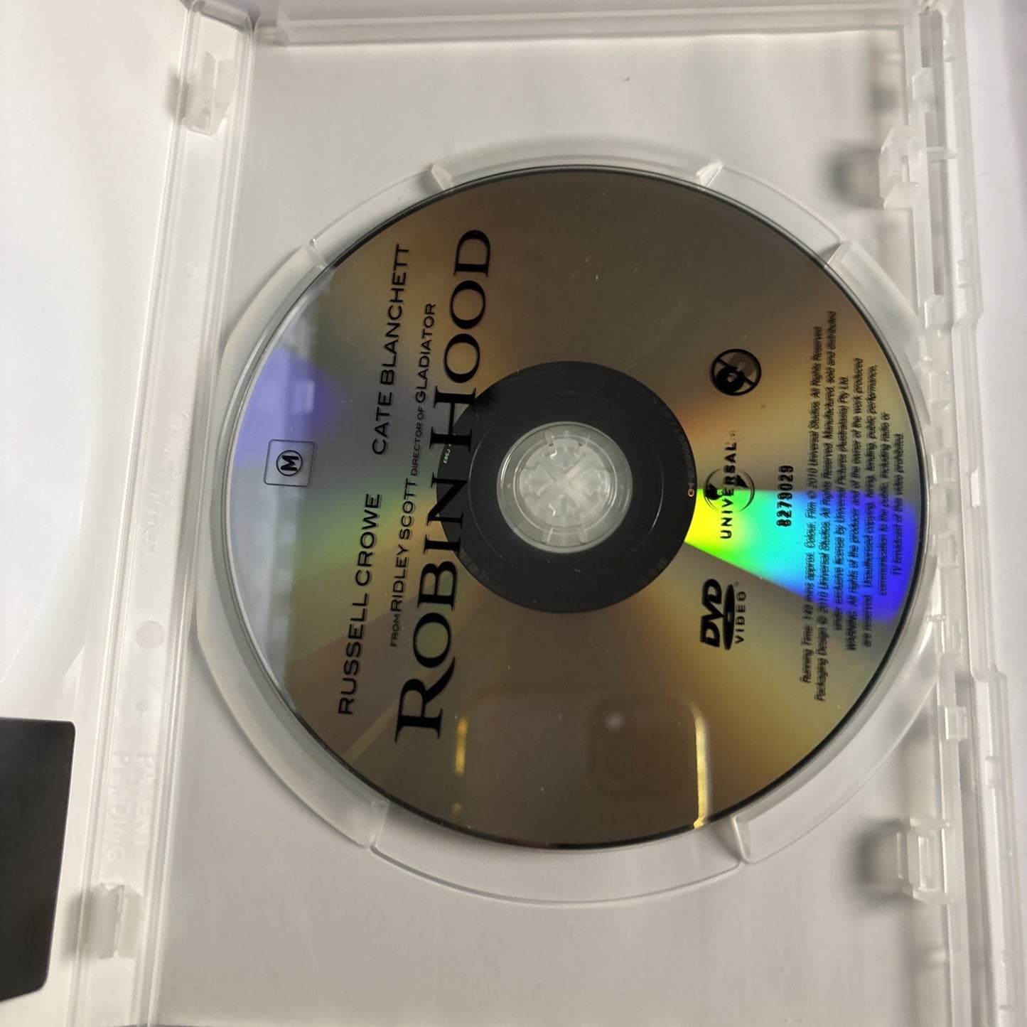 Robin Hood (DVD, 2010) Russell Crowe Region 4