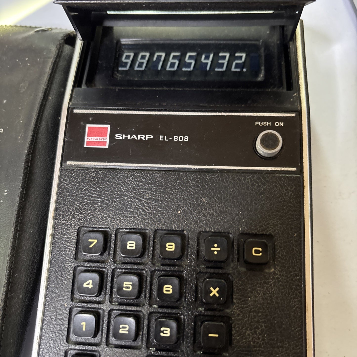 Sharp EL-808 Vintage Calculator