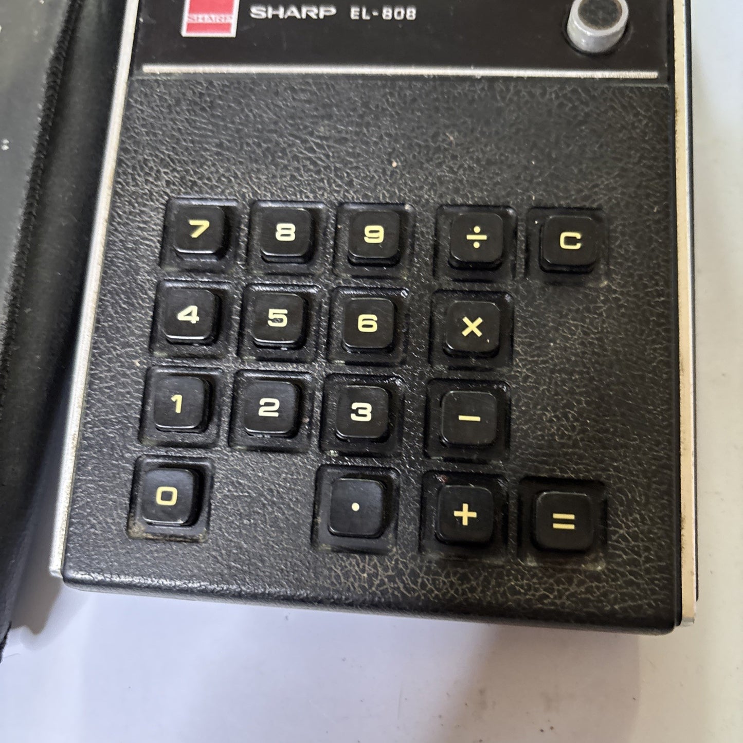 Sharp EL-808 Vintage Calculator