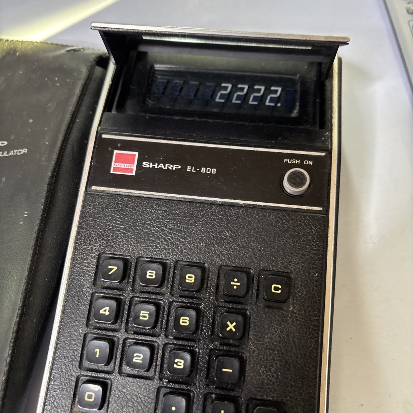 Sharp EL-808 Vintage Calculator