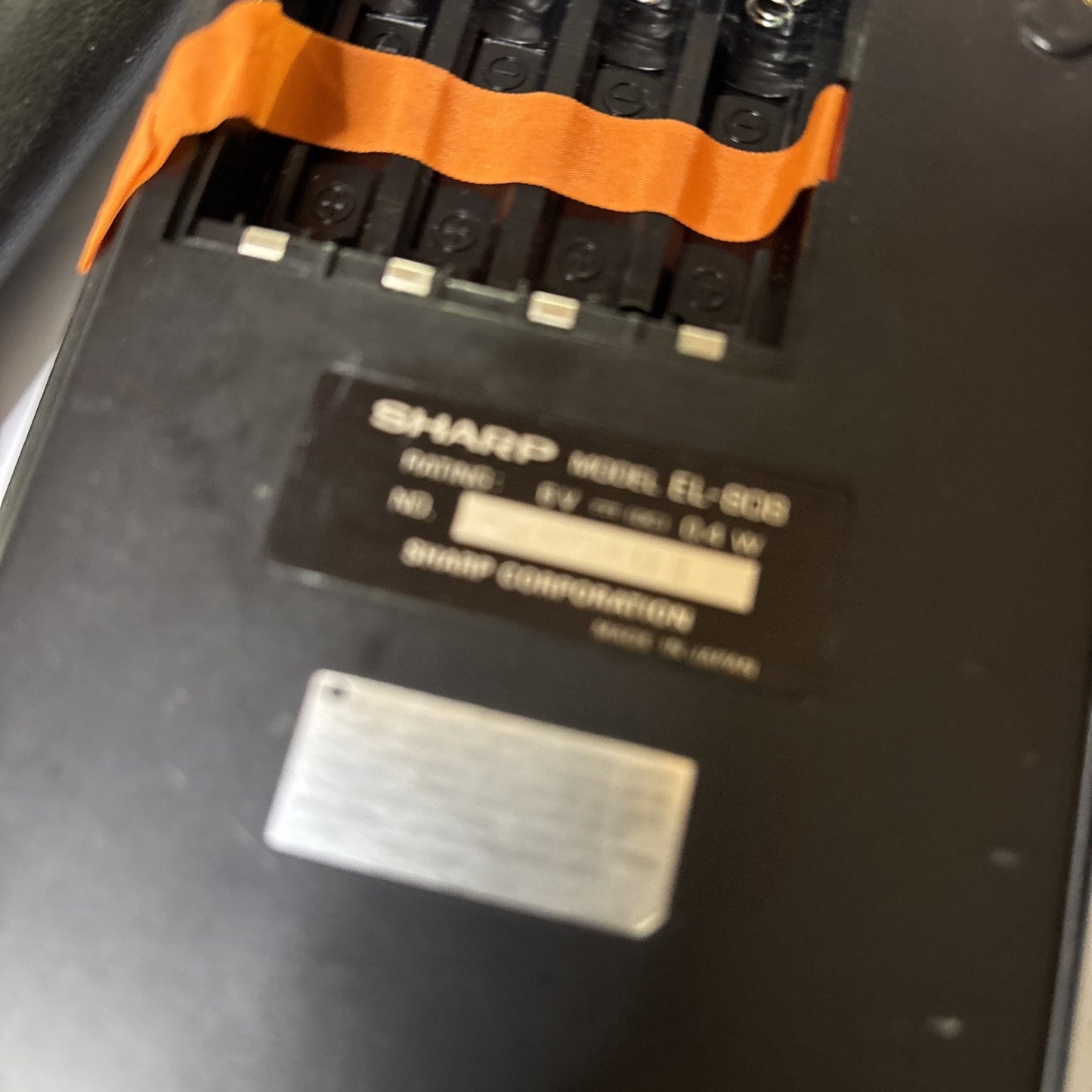 Sharp EL-808 Vintage Calculator
