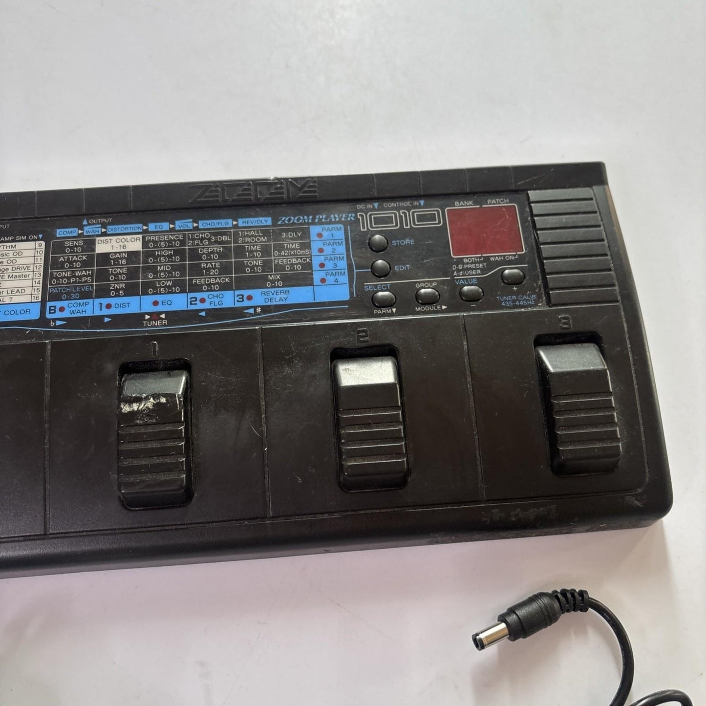 Zoom Model 1010 Multi Effect Guitar Pedal